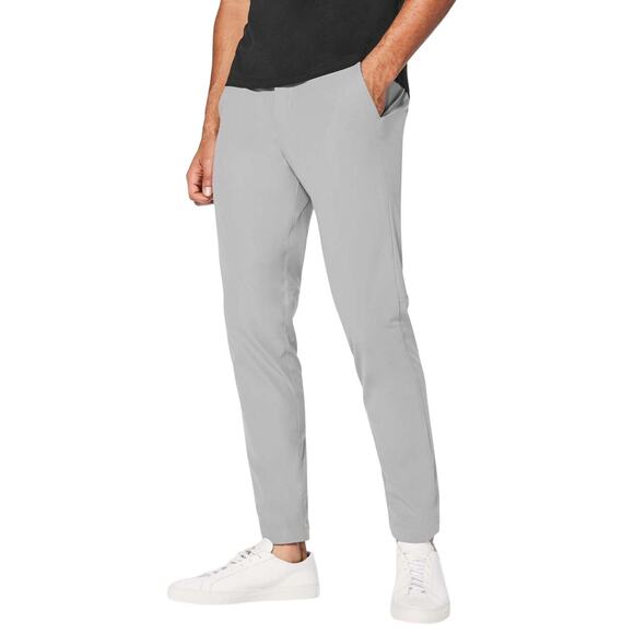 Lululemon Commission Pant Slim Warpstreme Light Cast Men's 34 x 29 GUC STAIN - Picture 1 of 10